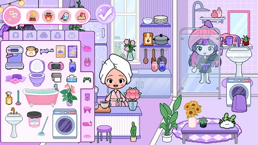 Stylizacja postaci w Mia World - Makeover Life